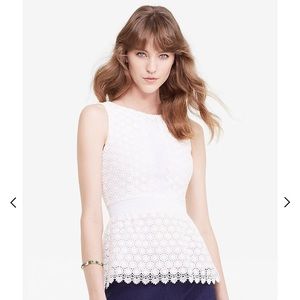 DVF Peplum Top